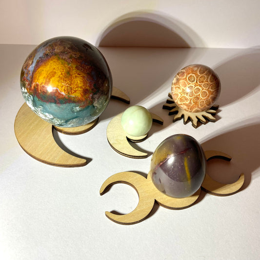 Moon Sphere Stand Set